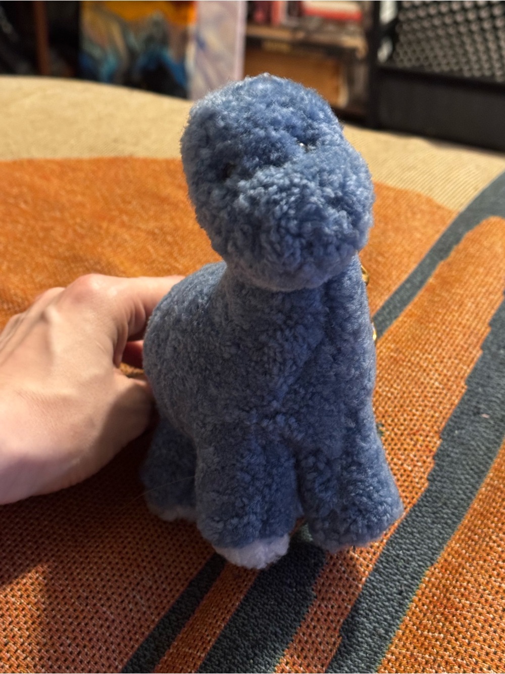 🦕Limited Edition Coach Buddy Brontosaurus Dinosaur Plushie Charm || NWOT🦕 - Picture 4 of 12